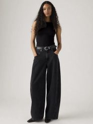 Levi's Dżinsy - Barrel fit - w kolorze czarnym rozmiar: W27/L32. Czarne jeansy Levi's®, l, z aplikacjami, z podwyższonym stanem. Za 229.95 zł.