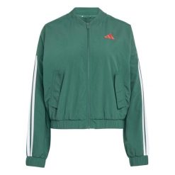 Bluza Adidas Sport W 3S Wv Wb Wc Damskie. Zielone bluzy Adidas, m, bez wzorów, z materiału, bez kaptura. Za 356.99 zł.