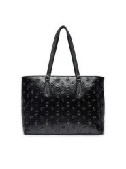 Liu Jo Torebka M Tote AA4083 E0037 Czarny. Czarne shopper Liu Jo, bez wzorów, ze skóry, bez dodatków. Za 749.99 zł.