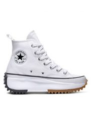 Converse Sneakersy "Run Star Hike" w kolorze białym rozmiar: 41. Białe trampki Converse, bez wzorów, za kostkę, bez zapięcia. Za 325.79 zł.