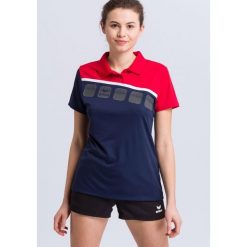 Damska koszulka polo Erima 5-C. Czerwone koszulki polo Erima, m, bez wzorów, bez kołnierzyka, bez ramiączek. Za 291.99 zł.