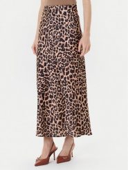 Guess Spódnica midi W5YD55 WF1T2 Brązowy Regular Fit. Brązowe spódnice Guess, xl, z aplikacjami, z syntetyku, midi. Za 479.99 zł.