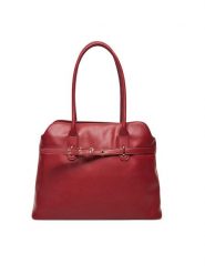 DeeZee Torebka C-DZE-S-010-08 Bordowy. Czerwone shopper DeeZee, bez wzorów, z materiału, bez dodatków. Za 149.99 zł.