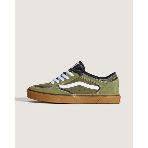 Buty VANS VN000SF4EMB1 Zielony. Białe trekkingi Vans, z materiału, trekkingowe. Za 282.99 zł.