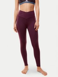 Triumph Legginsy Cardio 10217851 Bordowy Slim Fit. Czerwone legginsy Triumph, xs, bez wzorów, z syntetyku, na fitness i siłownię. Za 189.99 zł.