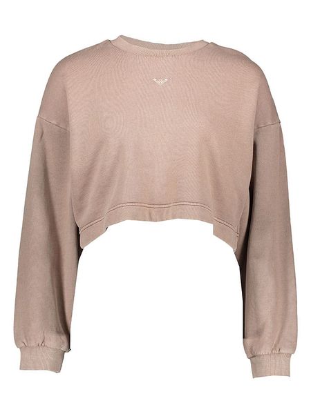 Roxy Bluza w kolorze beżowym rozmiar: S. Brązowe bluzy Roxy, s, bez wzorów, bez kaptura. Za 91.77 zł.