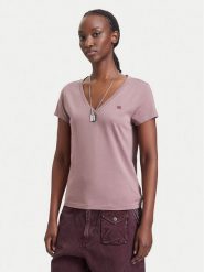 G-STAR T-Shirt D30184-4107 Różowy Regular Fit. Czerwone t-shirty G-Star, m, bez wzorów, z bawełny, bez kołnierzyka, bez ramiączek. Za 119.99 zł.