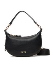 Liu Jo Torebka Ecs S Hobo AF5043 E0058 Czarny. Czarne torebki klasyczne Liu Jo, bez wzorów, ze skóry, bez dodatków. Za 579.99 zł.