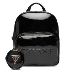 Plecak Guess. Czarne plecaki Guess, z aplikacjami. Za 399.99 zł.