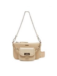 Steve Madden Torebka Bnaim SM13001550 Beżowy. Brązowe torebki klasyczne Steve Madden, bez wzorów, ze skóry, bez dodatków. Za 279.99 zł.