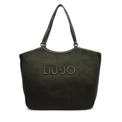 Torebka Liu Jo. Zielone shopper Liu Jo, bez wzorów, bez dodatków. Za 559.99 zł.
