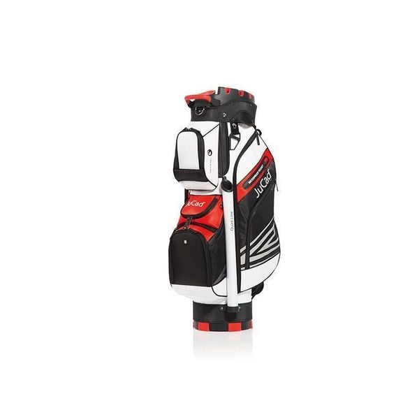 Torba na wózek golfowy JuCad Quiet Line. Białe torby na ramię JUCAD, bez wzorów, z materiału, eleganckie, na ramię, duże, bez dodatków. Za 1,311.20 zł.