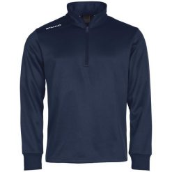 Bluza dresowa z pół zamkiem błyskawicznym Stanno Field. Niebieskie bluzy STANNO, xl, bez wzorów, z dresówki, bez kaptura. Za 167.50 zł.