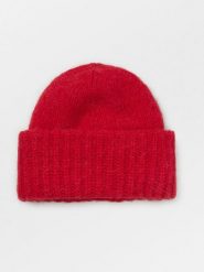 Becksöndergaard Czapka beanie w kolorze czerwonym rozmiar: onesize. Czerwone czapki Becksöndergaard, bez wzorów, z materiału. Za 217.99 zł.