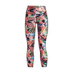 Spodnie treningowe damskie Under Armour HG Armour PF Aop. Czerwone spodnie dresowe Under Armour, m, bez wzorów, z materiału, na fitness i siłownię. Za 325.00 zł.
