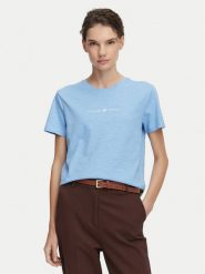 Beverly Hills Polo Club T-Shirt P-SS26W-TS6510 Niebieski jasny Regular Fit. Niebieskie koszulki polo Beverly Hills Polo Club, xs, bez wzorów, z bawełny, bez kołnierzyka, bez ramiączek. Za 139.99 zł.