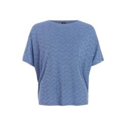 Koszulka damska Protest Jabas. Niebieskie bluzki Protest, bez wzorów, bez kołnierzyka, bez ramiączek. Za 257.00 zł.