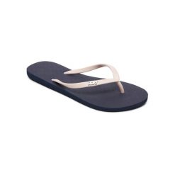 Japonki plażowe damskie ROXY Viva Tone II. Czerwone klapki Roxy, bez wzorów, z gumy, bez obcasa. Za 69.99 zł.