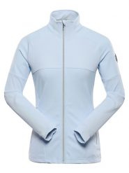 Alpine Pro Kurtka polarowa "Dozera" w kolorze błękitnym rozmiar: M/L. Niebieskie swetry Alpine Pro, l, bez wzorów, z materiału, bez ramiączek. Za 180.06 zł.