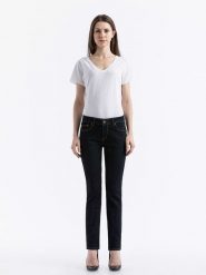 LTB Dżinsy "Aspen Y" - Slim fit - w kolorze granatowym rozmiar: W31/L30. Niebieskie jeansy LTB, l, z aplikacjami. Za 79.03 zł.
