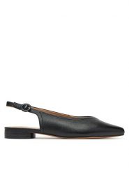 Lasocki Baleriny WYL4048-3Z Czarny. Czarne baleriny Lasocki, bez wzorów, ze skóry, bez obcasa. Za 179.99 zł.