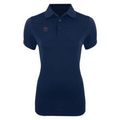 Koszulka Polo Damska PlayerLayer Victory Granatowa 2XS - Elegancka i Sportowa. Niebieskie koszulki polo POWERLAYER, xs, bez wzorów, bez kołnierzyka, bez ramiączek. Za 147.99 zł.