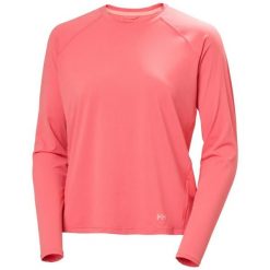 Bluza damska Helly Hansen Shine Solen Crew. Czerwone bluzy Helly Hansen, bez wzorów, bez kaptura. Za 342.50 zł.