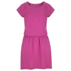 LOAP Umbria Sukienka Sportowa Damska, Różowa, M. Czerwone sukienki Lolë, m, bez wzorów, klasyczne, bez kołnierzyka, bez ramiączek, sportowe. Za 165.99 zł.