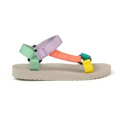 Sandały trekkingowe TYN z podwójnym zapięciem na rzep – oddychające, wygodne i l. Niebieskie sandały Izas, bez wzorów, sportowe, bez obcasa, bez zapięcia. W wyprzedaży za 226.04 zł.