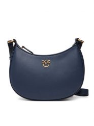 PINKO Torebka Half Moon Mini Fl Al 25-26 PLTT 102790 A0F1 Granatowy. Niebieskie torebki klasyczne Pinko, bez wzorów, ze skóry, bez dodatków. Za 1,379.00 zł.