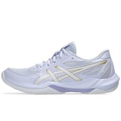 Buty Sportowe Asics Gel-Rocket 12 Damskie. Niebieskie obuwie sportowe Asics, bez zapięcia, do biegania. Za 319.99 zł.