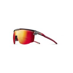 Okulary rowerowe JULBO ULTIMATE czarno czerwony Spectron kat.3. Czarne okulary przeciwsłoneczne JULBO, bez wzorów, sportowe. Za 449.99 zł.