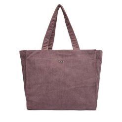 Torebka Roxy. Fioletowe shopper Roxy, bez wzorów, bez dodatków. Za 169.99 zł.