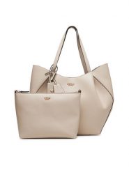 Guess Torebka Amorette HWBG78 98240 Beżowy. Brązowe torebki klasyczne Guess, z aplikacjami, ze skóry, bez dodatków. Za 719.99 zł.