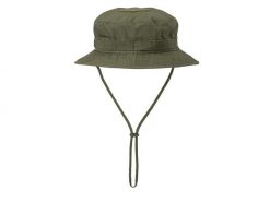 Kapelusz turystyczny olive green. Zielone kapelusze HELIKON-TEX, bez wzorów, z bawełny. Za 55.99 zł.