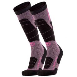 Skarpety narciarskie kobieta Therm-ic Ski Merino Reflector Women wysokosc kolano. Czerwone rękawiczki THERM-IC, bez wzorów, z elastanu, sportowe. Za 199.00 zł.