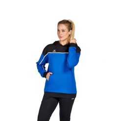 Sweat bluza z kapturem dla kobiet Erima Change. Czarne bluzy Erima, na zimę, bez wzorów, z kapturem. W wyprzedaży za 285.00 zł.