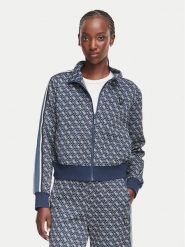Guess Bluza V6YQ28 K5183 Granatowy Regular Fit. Niebieskie bluzy Guess, xl, z aplikacjami, z syntetyku, bez kaptura. Za 474.99 zł.