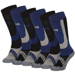 Skarpety narciarskie Xtreme, 6 par, Multi Niebieski. Niebieskie skarpety XTREME SOCKSWEAR, bez wzorów. Za 499.99 zł.