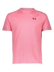 Under Armour Koszulka sportowa w kolorze jasnoróżowym rozmiar: XL. Różowe koszulki sportowe Under Armour, bez wzorów, z materiału, bez ramiączek, outdoorowe. Za 78.66 zł.