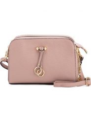 Mia Tomazzi Skórzana torebka "Certosa" w kolorze jasnoróżowym - 24 x 16 x 8 cm rozmiar: onesize. Różowe torby na ramię Mia Tomazzi, bez wzorów, z materiału, na ramię, bez dodatków. Za 217.99 zł.