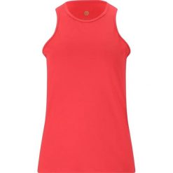 Damski tank top Athlecia Almi. Czerwone koszulki sportowe Athlecia, bez wzorów, bez kołnierzyka, bez ramiączek. Za 140.00 zł.