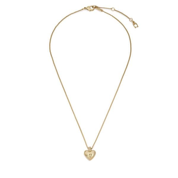 Naszyjnik Coach. Żółte naszyjniki Coach, złote. Za 449.99 zł.