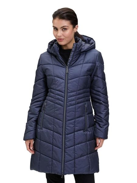 Betty Barclay Płaszcz pikowany w kolorze granatowym rozmiar: 42. Niebieskie płaszcze Betty Barclay, bez wzorów, bez kaptura. Za 314.75 zł.