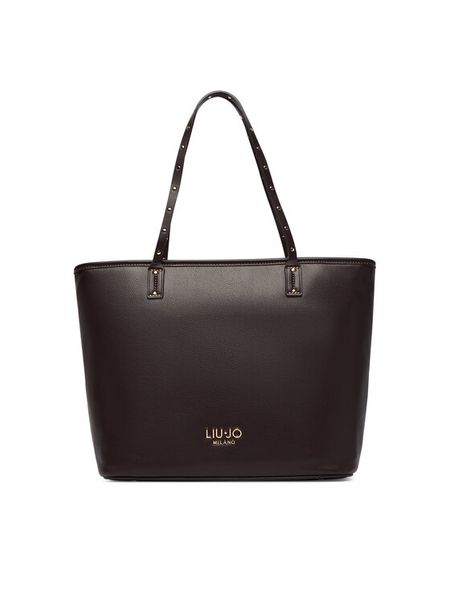 Liu Jo Torebka AF6070 E1120 Brązowy. Brązowe shopper Liu Jo, bez wzorów, ze skóry, bez dodatków. Za 599.99 zł.