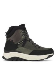 Rieker Revolution Lifestyle Botki W0072-54 Zielony. Zielone botki Rieker Revolution Lifestyle, bez wzorów, z materiału, bez obcasa, na płaskiej podeszwie, bez zapięcia. Za 384.99 zł.