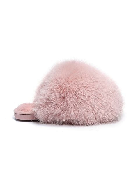 Confly Kapcie w kolorze jasnoróżowym rozmiar: 40/41. Różowe obuwie domowe Confly, bez wzorów, bez zapięcia. Za 47.71 zł.