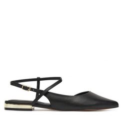 Baleriny Aldo. Czarne baleriny Aldo, bez wzorów, bez obcasa. Za 206.99 zł.
