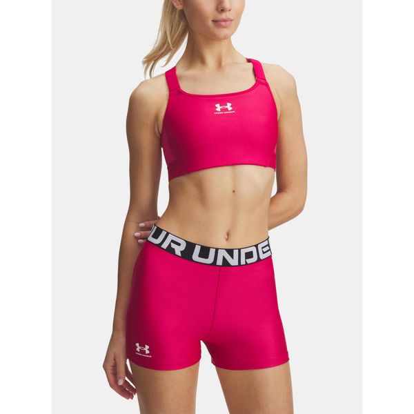 Biustonosz sportowy Under Armour HeatGear High. Czerwone bielizna sportowa Under Armour, s, bez wzorów. Za 129.99 zł.
