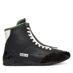 Buty bokserskie Bronx. Czarne obuwie sportowe Bronx, bez zapięcia. Za 819.99 zł.